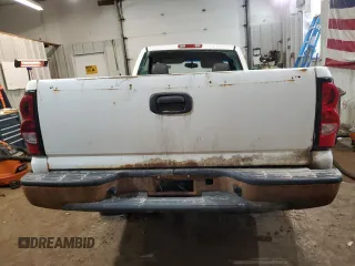 2006 Chevrolet Silverado 1500 Work Truck with VIN 3GCEC14X66G263883, listed as a Copart auction lot 48528555 with 177,517 mi miles and Salvage Title. Bid and sale history available at DreamBid. Image 6.