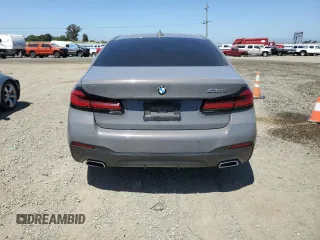 2021 BMW 5 Series 530e with VIN WBA13AG01MCG48152, listed as a Copart auction lot 57289354 with Not Provided miles and Salvage Title. Bid and sale history available at carsss.com. Image 6.