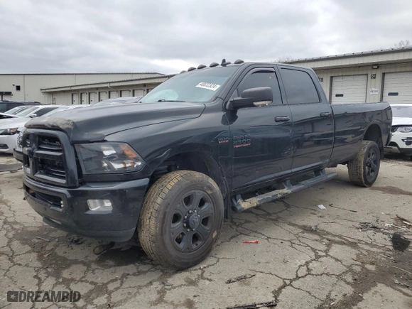 2017 Ram 2500 Big Horn with VIN 3C6UR5JJ9HG570590, listed as a Copart auction lot 40832324 with 217,780 mi miles and Salvage Title. Bid and sale history available at carsss.com. Image 1.