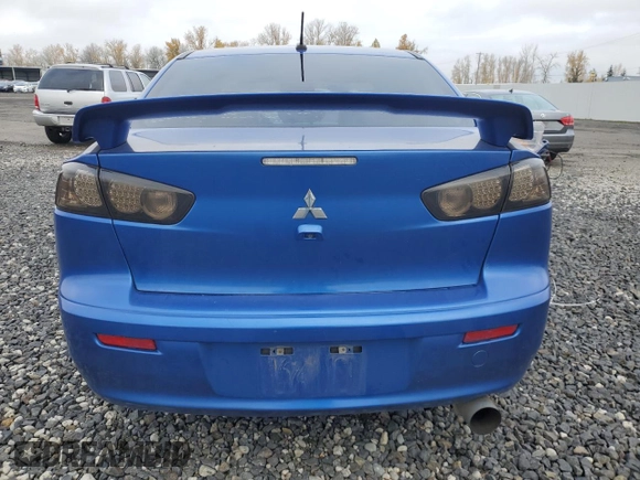 2016 Mitsubishi Lancer GT with VIN JA32U8FW2GU004530, listed as a Copart auction lot 80984204 with 92,149 mi miles and Salvage Title. Bid and sale history available at carsss.com. Image 6.