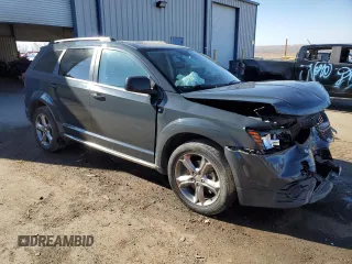 2017 Dodge Journey Crossroad Plus with VIN 3C4PDDGG2HT596465, listed as a Copart auction lot 41342625 with 175,227 mi miles and Salvage title. Bid and sale history available at DreamBid. Image 4.