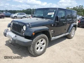 2014 Jeep Wrangler Unlimited Sahara z VIN 1C4HJWEG8EL197918, wystawiony jako Copart lot #57418455 z przebiegiem 173 771 mil mil oraz Szkoda całkowita • Salvage title. Historia ofert i sprzedaży dostępna na DreamBid. Obrazek 1.