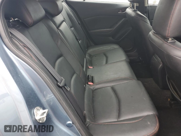 2015 Mazda 3 i Grand Touring with VIN JM1BM1M77F1242152, listed as a Copart auction lot 58266045 with 81,503 mi miles and Salvage title. Bid and sale history available at DreamBid. Image 10.