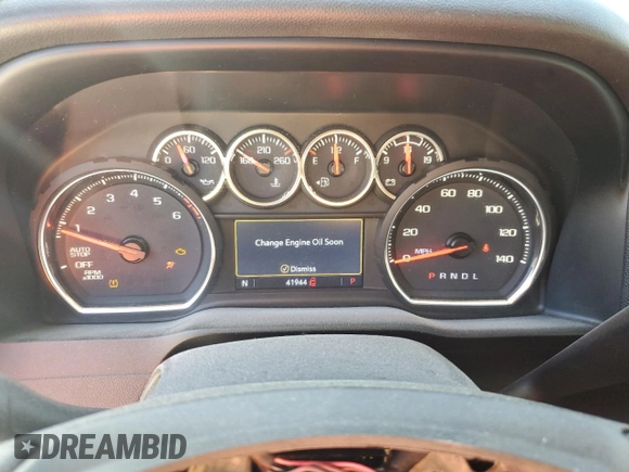 2020 Chevrolet Silverado 1500 LT with VIN 3GCPWCED4LG149389, listed as a Copart auction lot 50152125 with 41,944 mi miles and Clean Title. Bid and sale history available at carsss.com. Image 9.