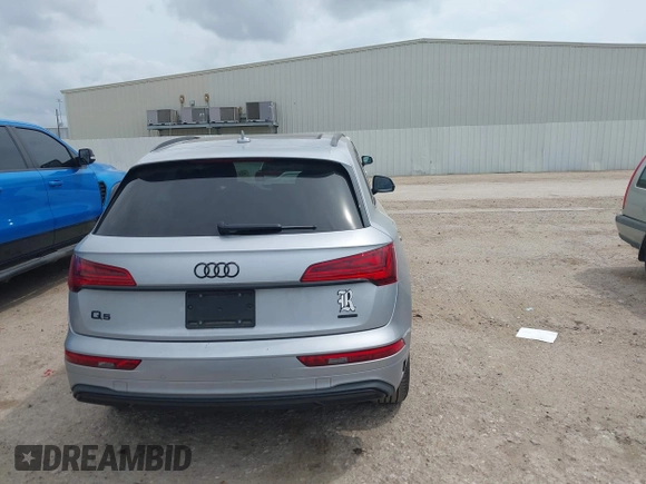 2021 Audi Q5 Premium Plus with VIN WA1BAAFY4M2065706, listed as a IAAI auction lot 42139445 with 39,646 mi miles and . Bid and sale history available at DreamBid. Image 16.