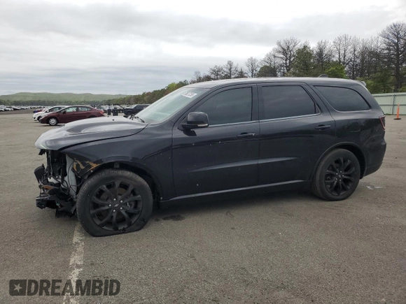 2019 Dodge Durango R/T with VIN 1C4SDJCT2KC526141, listed as a Copart auction lot 52827255 with 64,964 mi miles and Salvage title. Bid and sale history available at DreamBid. Image 1.