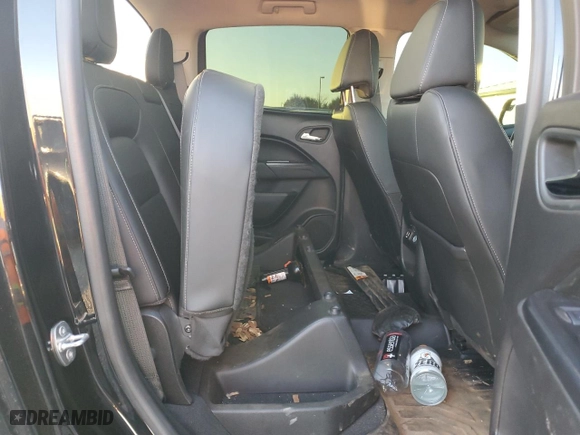 2021 Chevrolet Colorado 4WD ZR2 with VIN 1GCGTEEN6M1169379, listed as a Copart auction lot 87615955 with 34,487 mi miles and Salvage Title. Bid and sale history available at carsss.com. Image 10.