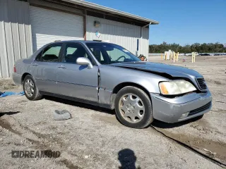 2001 Acura RL with VIN JH4KA965X1C002284, listed as a Copart auction lot 89134495 with 116,616 mi miles and Salvage Title. Bid and sale history available at carsss.com. Image 4.