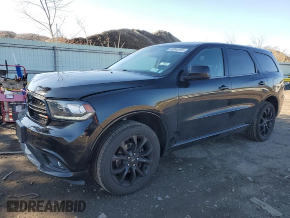 2020 Dodge Durango SXT Plus with VIN 1C4RDJAG7LC146671, listed as a Copart auction lot 46062095 with 35,601 mi miles and Salvage Title. Bid and sale history available at DreamBid. Image 1.
