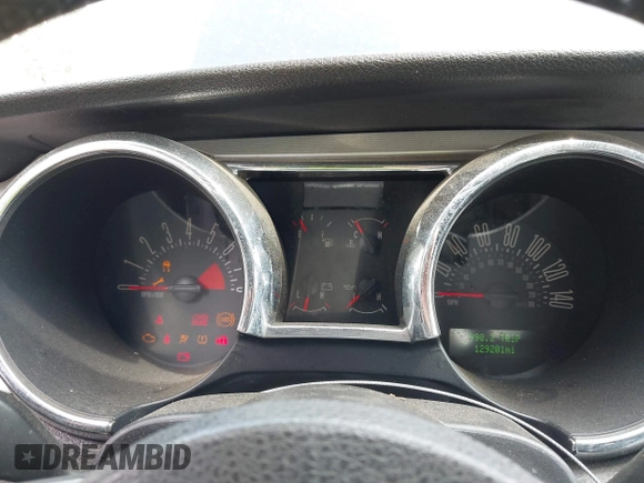 2007 Ford Mustang GT Deluxe with VIN 1ZVFT82H275230619, listed as a IAAI auction lot 42478109 with 129,201 mi miles and . Bid and sale history available at DreamBid. Image 7.