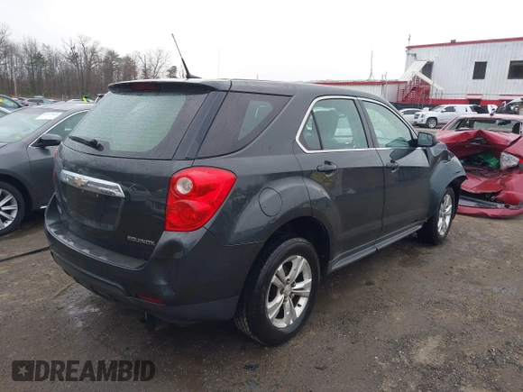 2012 Chevrolet Equinox LS with VIN 2GNALBEK7C1233973, listed as a IAAI auction lot 41044076 with 153,777 mi miles and . Bid and sale history available at DreamBid. Image 4.