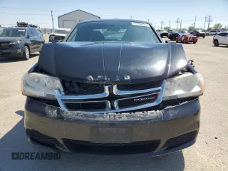 2012 Dodge Avenger SE with VIN 1C3CDZABXCN220988, listed as a Copart auction lot 53003895 with 145,503 mi miles and Salvage Title. Bid and sale history available at carsss.com. Image 5.