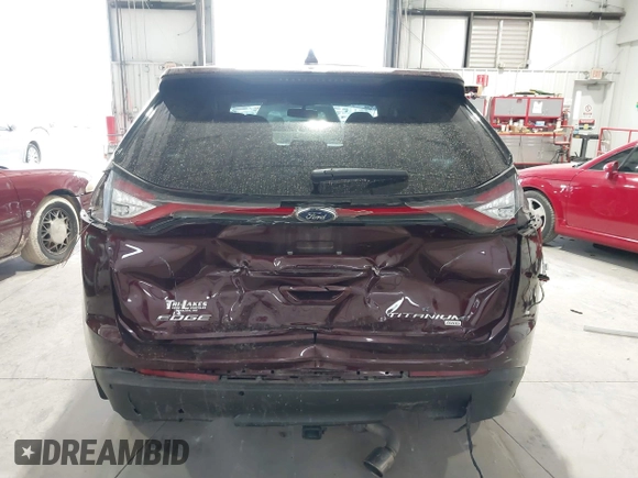 2018 Ford Edge Titanium with VIN 2FMPK4K89JBC18923, listed as a IAAI auction lot 41879343 with 75,683 mi miles. Bid and sale history available at carsss.com. Image 17.