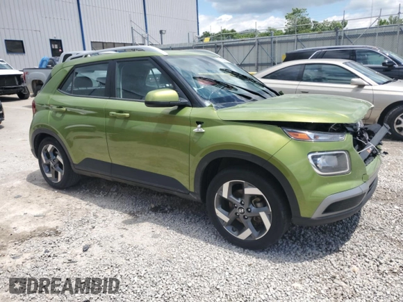 2024 Hyundai Venue Limited with VIN KMHRC8A30RU336724, listed as a Copart auction lot 57393955 with 19,073 mi miles and Salvage title. Bid and sale history available at DreamBid. Image 4.