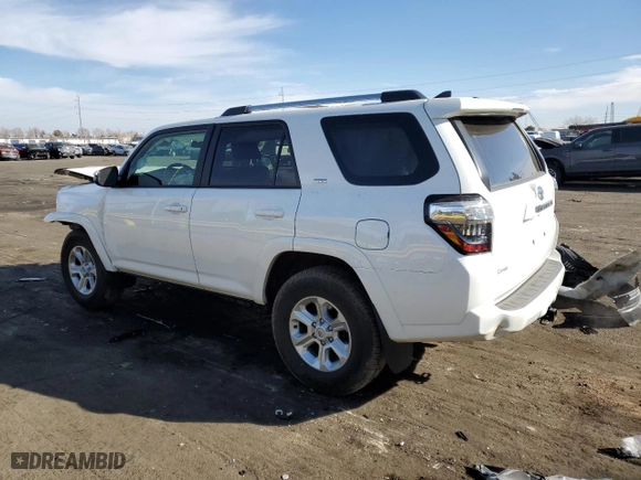2023 Toyota 4Runner SR5 Premium with VIN JTENU5JR3P6115814, listed as a Copart auction lot 44627325 with 33,538 mi miles and Salvage Title. Bid and sale history available at carsss.com. Image 2.