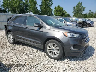 2020 Ford Edge Titanium с VIN 2FMPK4K99LBB03007, выставлен на аукционе Copart как лот 60809735 с пробегом 40 127 миль миль и Списание • Salvage title. История ставок и продаж доступна на DreamBid. Изображение 4.