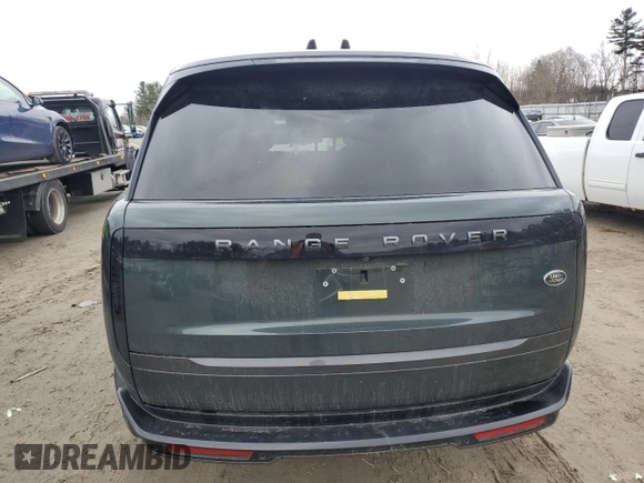 2023 Land Rover Range Rover with VIN SALK1BE71PA024084, listed as a Copart auction lot 48036765 with 17,187 mi miles and Salvage Title. Bid and sale history available at DreamBid. Image 6.
