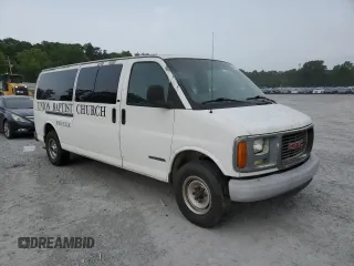 1998 GMC Savana z VIN 1GJHG39R0W1004126, wystawiony jako Copart lot #53609964 z przebiegiem 105 675 mil mil oraz Nie do naprawy • Non repairable. Historia ofert i sprzedaży dostępna na DreamBid. Obrazek 4.