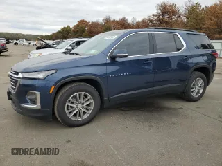 2023 Chevrolet Traverse LT Cloth with VIN 1GNEVGKW8PJ162858, listed as a Copart auction lot 41449485 with 11,545 mi miles and Non Repairable. Bid and sale history available at carsss.com. Image 1.