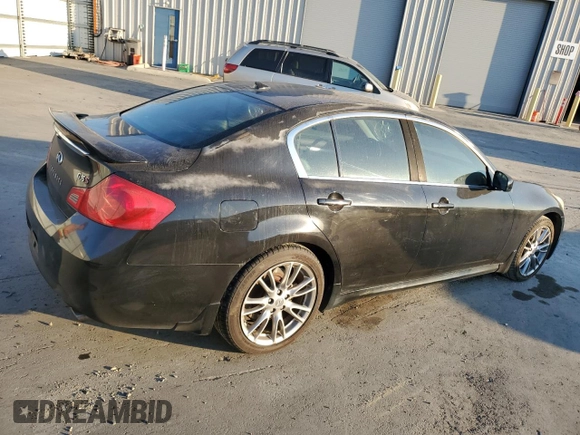 2007 Infiniti G35 Sport with VIN JNKBV61EX7M714534, listed as a Copart auction lot 73749614 with 100,173 mi miles and Salvage Title. Bid and sale history available at DreamBid. Image 3.