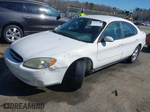 2003 Ford Taurus SE Standard with VIN 1FAFP53293G270314, listed as a IAAI auction lot 41840424 with 171,840 mi miles. Bid and sale history available at carsss.com. Image 18.