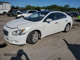 2012 Nissan Maxima SV z VIN 1N4AA5APXCC868347, wystawiony jako Copart lot #57844335 z przebiegiem 193 269 mil mil oraz Szkoda całkowita • Salvage title. Historia ofert i sprzedaży dostępna na DreamBid. Obrazek 1.