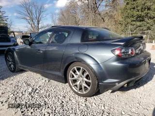 2008 Mazda RX-8 40th Anniversary Edition with VIN JM1FE173380216096, listed as a Copart auction lot 78941744 with 59,701 mi miles and Salvage Title. Bid and sale history available at carsss.com. Image 2.