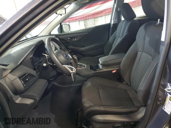 2025 Subaru Legacy Premium with VIN 4S3BWAF68S3003240, listed as a Copart auction lot 47327955 with 8,256 mi miles and Salvage title. Bid and sale history available at DreamBid. Image 7.