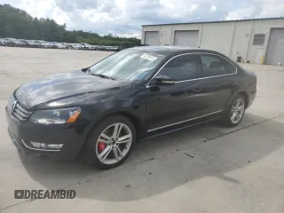 2014 Volkswagen Passat SEL Premium with VIN 1VWCN7A3XEC062797, listed as a Copart auction lot 60290515 with 83,279 mi miles and Salvage title. Bid and sale history available at DreamBid. Image 1.