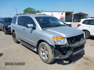 2011 Nissan Armada SV with VIN 5N1BA0NDXBN607669, listed as a IAAI auction lot 41930926 with 197,382 mi miles and . Bid and sale history available at DreamBid. Image 1.