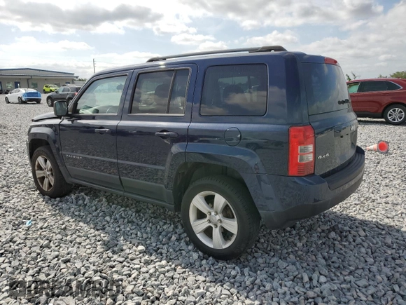 2012 Jeep Patriot Latitude with VIN 1C4NJRFB0CD624281, listed as a Copart auction lot 53113805 with 131,030 mi miles and Salvage Title. Bid and sale history available at carsss.com. Image 2.