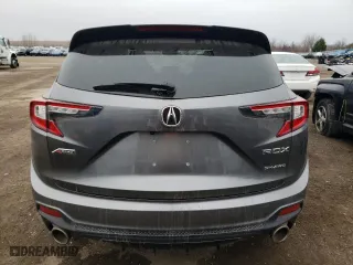 2023 Acura RDX w/A-Spec Package with VIN 5J8TC2H60PL802356, listed as a Copart auction lot 81637914 with 0 mi miles and Non Repairable. Bid and sale history available at carsss.com. Image 6.