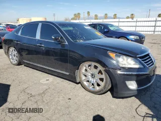 2012 Hyundai Equus Signature z VIN KMHGH4JH7CU045352, wystawiony jako Copart lot #50093055 z przebiegiem 157 338 mil mil oraz Tytuł czysty. Historia ofert i sprzedaży dostępna na DreamBid. Obrazek 4.