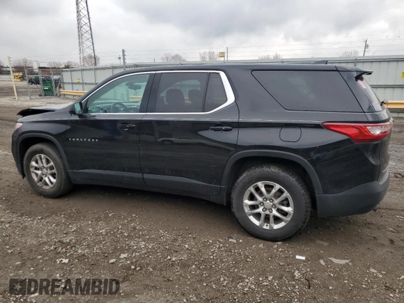 2020 Chevrolet Traverse LS with VIN 1GNEVFKW0LJ157691, listed as a Copart auction lot 52372065 with 159,689 mi miles and Salvage title. Bid and sale history available at DreamBid. Image 2.
