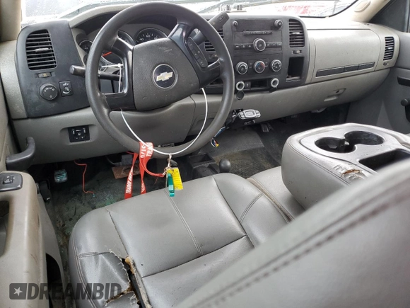 2012 Chevrolet Silverado 3500HD Work Truck with VIN 1GC4KZCG3CF121048, listed as a Copart auction lot 74835864 with 0 mi miles and Salvage Title. Bid and sale history available at carsss.com. Image 8.