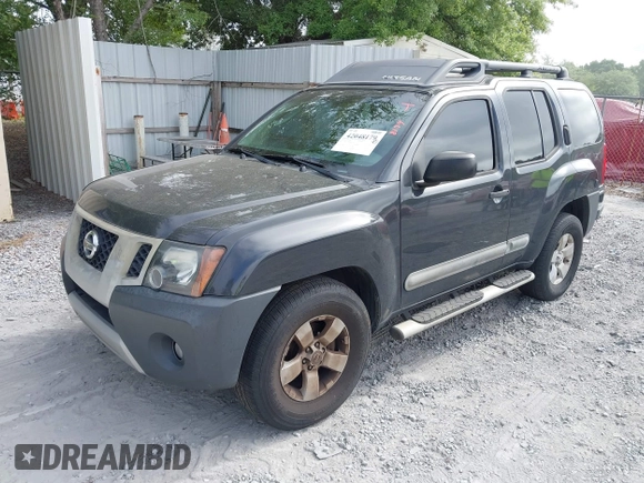 2012 Nissan Xterra X with VIN 5N1AN0NU3CC502615, listed as a IAAI auction lot 42048179 with 278,068 mi miles and . Bid and sale history available at DreamBid. Image 2.