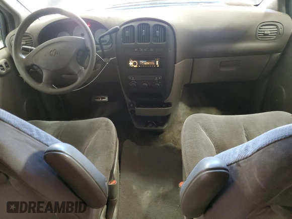 2002 Dodge Caravan SE with VIN 1B4GP25342B660748, listed as a Copart auction lot 44998005 with 224,032 mi miles and Salvage title. Bid and sale history available at DreamBid. Image 8.