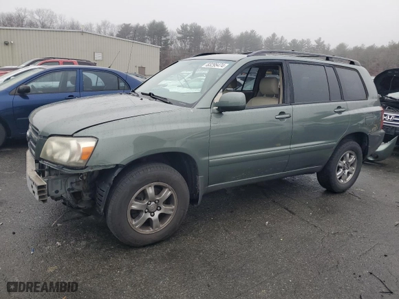 2006 Toyota Highlander with VIN JTEHP21A260167272, listed as a Copart auction lot 83008034 with 191,869 mi miles and Non Repairable. Bid and sale history available at carsss.com. Image 1.
