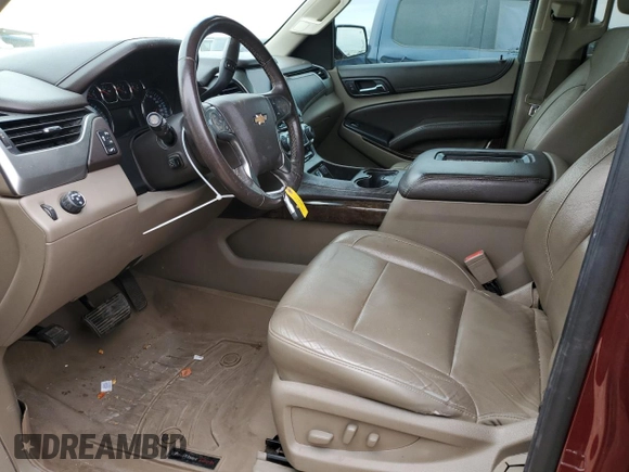 2016 Chevrolet Suburban LT with VIN 1GNSCHKC7GR246465, listed as a Copart auction lot 87720385 with 126,580 mi miles and Salvage Title. Bid and sale history available at carsss.com. Image 7.