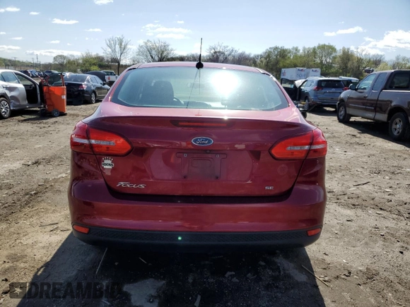 2016 Ford Focus SE with VIN 1FADP3F23GL232985, listed as a Copart auction lot 51309085 with 112,420 mi miles and Salvage title. Bid and sale history available at DreamBid. Image 6.