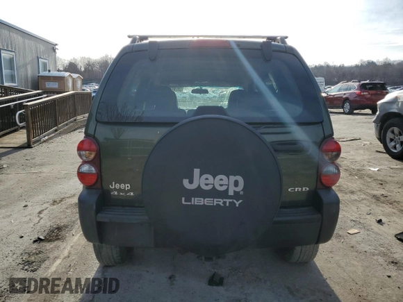2006 Jeep Liberty Sport with VIN 1J4GL485X6W282158, listed as a Copart auction lot 43818695 with Not Provided miles and Clean Title. Bid and sale history available at carsss.com. Image 6.