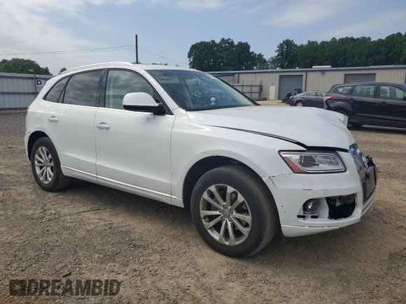 2016 Audi Q5 Premium Plus with VIN WA1L2AFPXGA127659, listed as a Copart auction lot 59369295 with 35,336 mi miles and Salvage title. Bid and sale history available at DreamBid. Image 4.