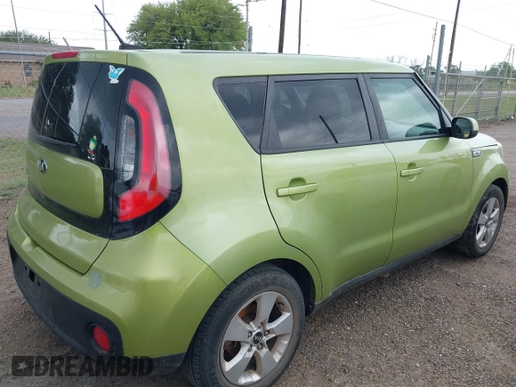 2017 Kia Soul with VIN KNDJN2A23H7883158, listed as a IAAI auction lot 42068235 with Not Provided miles. Bid and sale history available at carsss.com. Image 4.