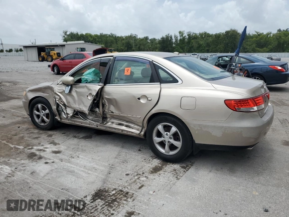 2007 Hyundai Azera GLS с VIN KMHFC46D97A235273, выставлен на аукционе Copart как лот 59891635 с пробегом 68 518 миль миль и Списание • Salvage title. История ставок и продаж доступна на DreamBid. Изображение 2.