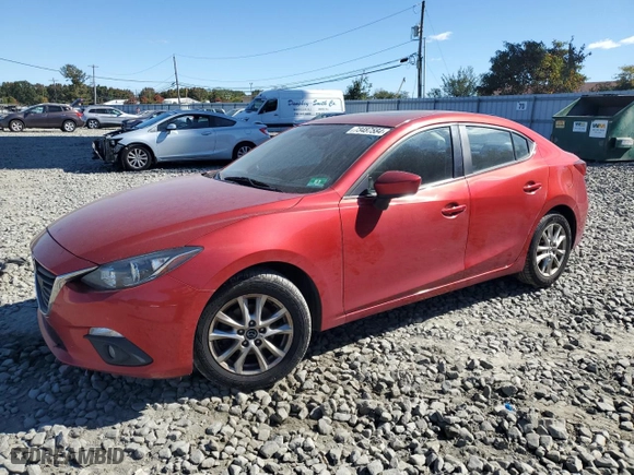 2016 Mazda Mazda3 i Touring with VIN JM1BM1W75G1307160, listed as a Copart auction lot 73487584 with NaN miles and Salvage Title. Bid and sale history available at carsss.com. Image 1.