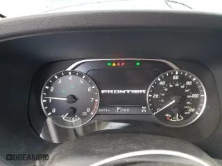 2023 Nissan Frontier SV with VIN 1N6ED1FK4PN631238, listed as a Copart auction lot 43640525 with 26,974 mi miles and Salvage Title. Bid and sale history available at carsss.com. Image 9.