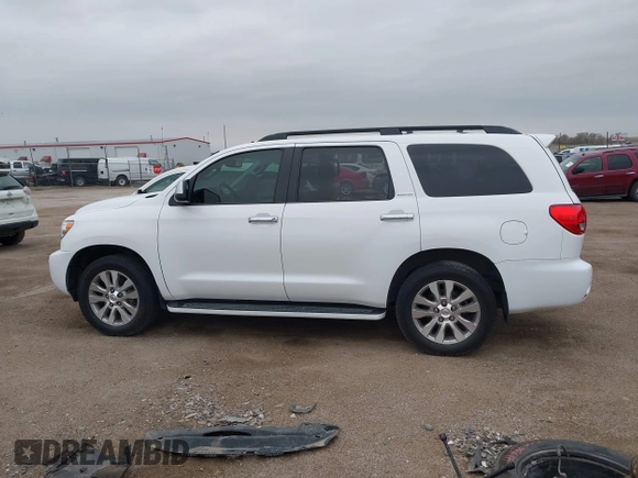 2008 Toyota Sequoia Limited with VIN 5TDBY68A38S018972, listed as a IAAI auction lot 42076036 with 208,053 mi miles and . Bid and sale history available at DreamBid. Image 15.