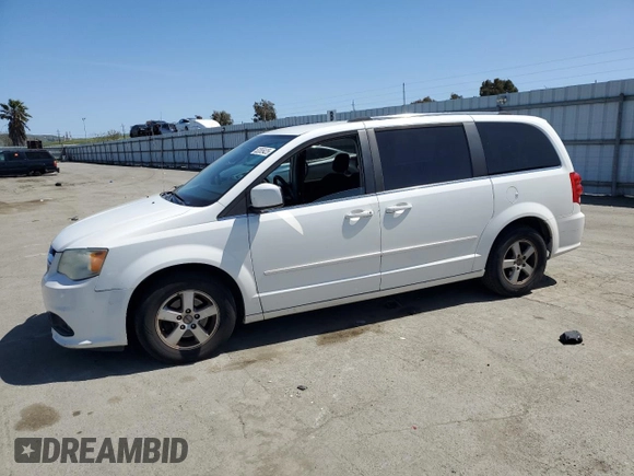 2011 Dodge Grand Caravan Crew with VIN 2D4RN5DG4BR699707, listed as a Copart auction lot 52055425 with 144,904 mi miles and Salvage Title. Bid and sale history available at DreamBid. Image 1.