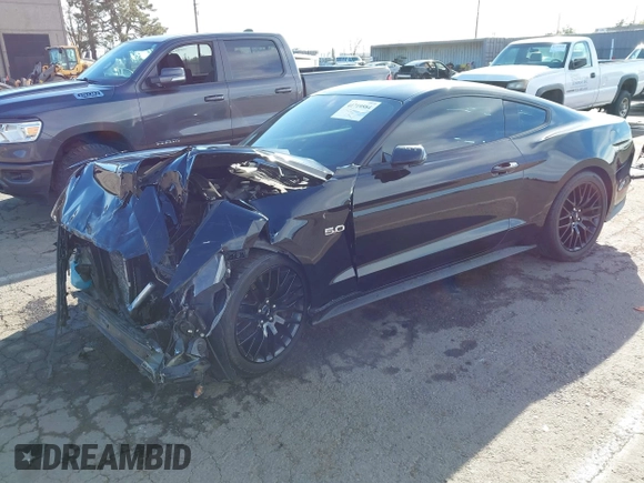 2017 Ford Mustang GT with VIN 1FA6P8CF3H5272549, listed as a IAAI auction lot 41719584 with 58,777 mi miles and . Bid and sale history available at DreamBid. Image 2.