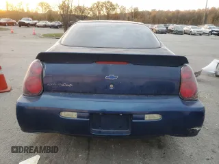 2004 Chevrolet Monte Carlo LS with VIN 2G1WW12E849393449, listed as a Copart auction lot 78383194 with 285,955 mi miles and Salvage Title. Bid and sale history available at carsss.com. Image 6.